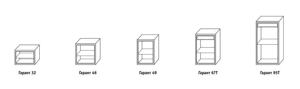 Схемы моделей Valberg Гарант