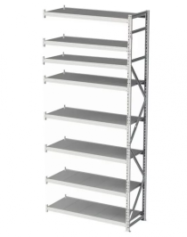Дополнительная секция MS Profi 2500x900x1000 8 полок