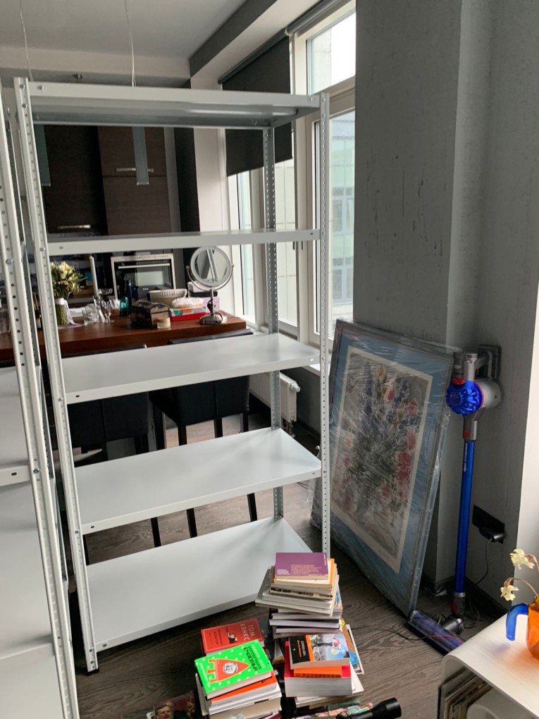 Стеллаж металлический Титан МС-500 2000х1000х400 5 полок купить в Калининграде