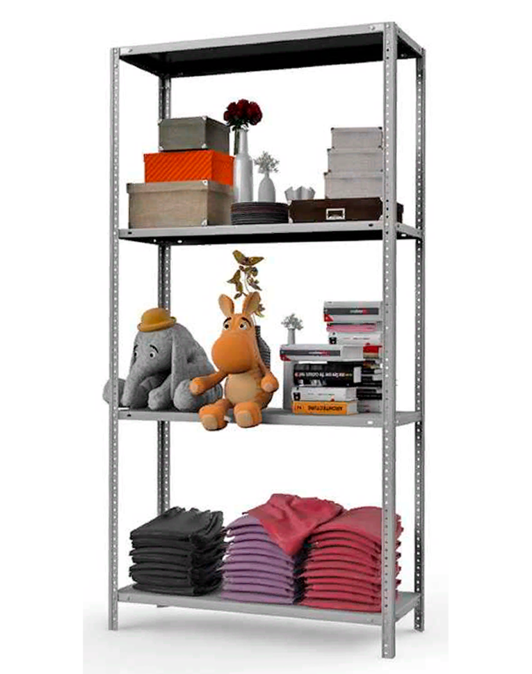Стеллаж MS Strong 1600х700х300 4 полки купить в Калининграде