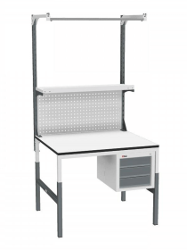 Стол монтажный ДиКом СР-М-100/90-03 ESD Пластик Стол монтажный ДиКом СР-М-100/90-03 ESD Пластик