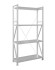 Стеллаж MS U 2000x700x400 4 полки (200 кг, перф) купить в Калининграде