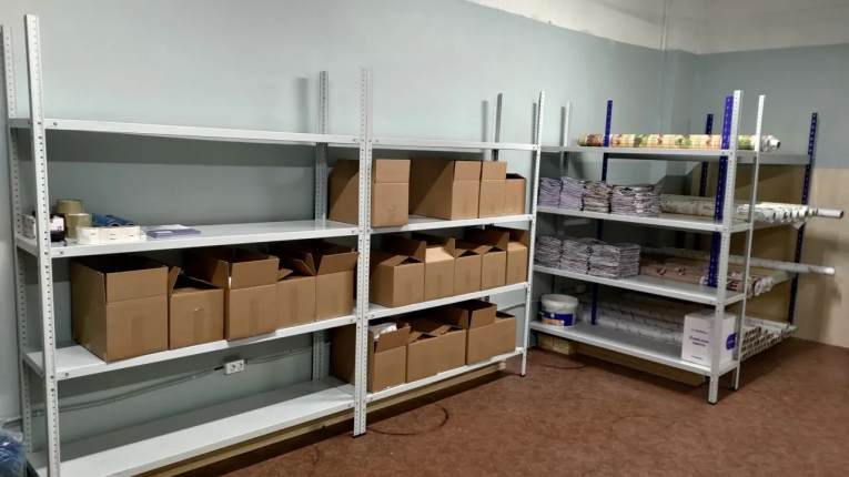 Стеллаж металлический Титан МС-500 2000х1500х400 4 полки купить в Калининграде Стеллаж металлический Титан МС-500 2000х1500х400 4 полки купить в Калининграде