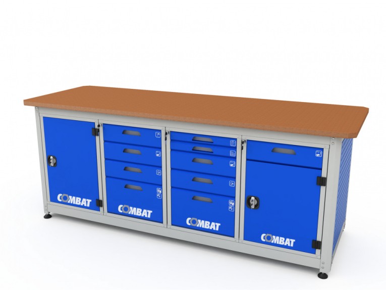 Верстак четырехтумбовый COMBAT 41452.2340 купить в Калининграде Верстак четырехтумбовый COMBAT 41452.2340 купить в Калининграде