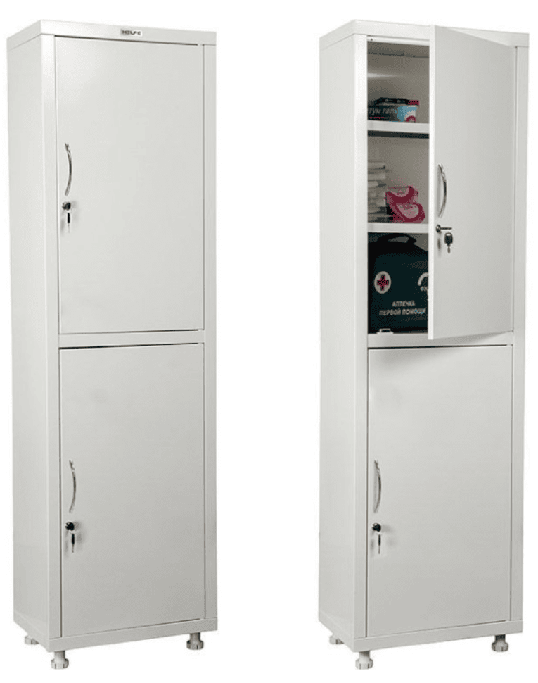 Медицинский шкаф HILFE МД 1 1650/SS купить в Калининграде