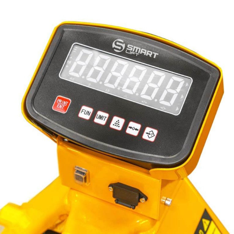 Гидравлическая тележка с весами BFC20 (г/п 2000 кг, вилы 1150x570 мм, PDP) SMARTLIFT (SMART) купить в Калининграде