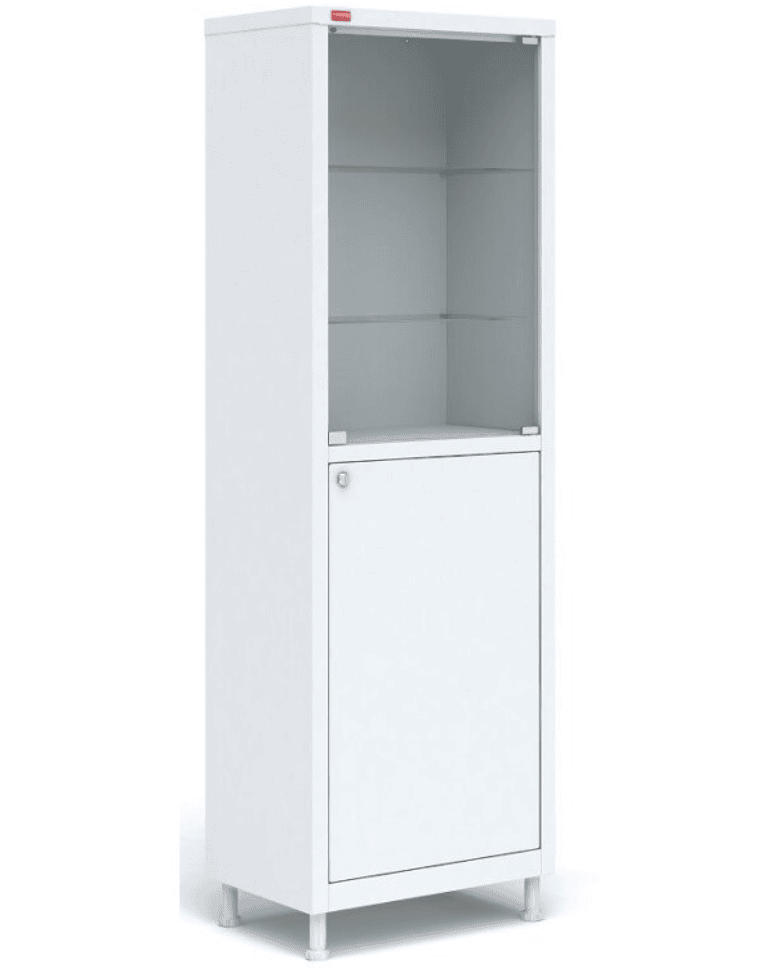 Металлический медицинский шкаф М1 165.50.32 C купить в Калининграде