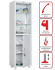Медицинский шкаф HILFE МД 1 1657/SG купить в Калининграде