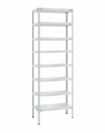 Стеллаж металлический Титан МС-500 2400х700х600 8 полок Стеллаж металлический Титан МС-500 2400х700х600 8 полок