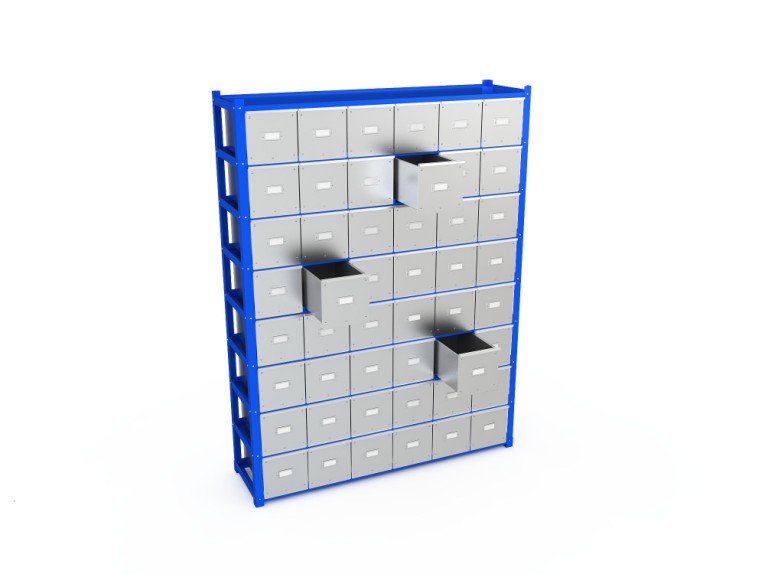 Система хранения с выдвижными ящиками BOXES M 2000.1500.400.B48 купить в Калининграде Система хранения с выдвижными ящиками BOXES M 2000.1500.400.B48 купить в Калининграде