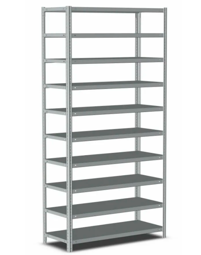 Стеллаж металлический Титан МС-500 1800х1200х500 10 полок купить в Калининграде Стеллаж металлический Титан МС-500 1800х1200х500 10 полок купить в Калининграде