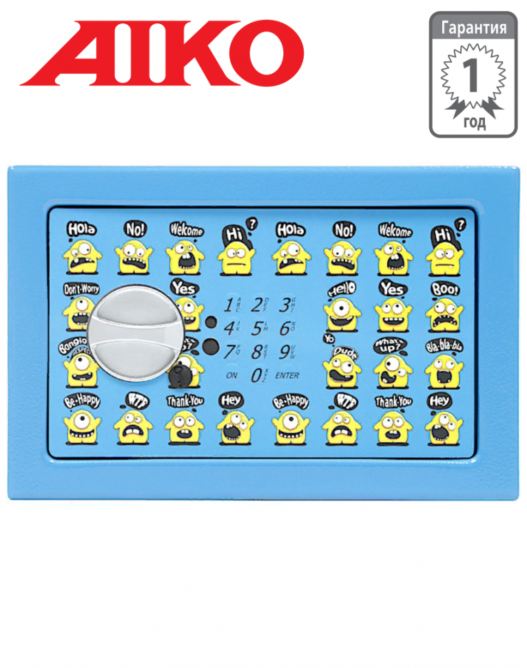 Детский сейф Aiko T-170 EL Smile купить в Калининграде Детский сейф Aiko T-170 EL Smile купить в Калининграде