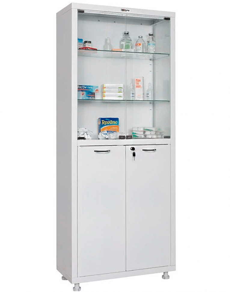 Медицинский шкаф HILFE МД 2 1670/SG купить в Калининграде