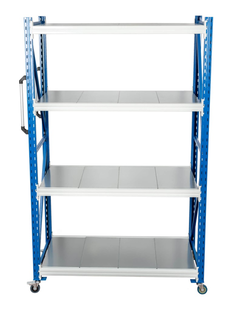 Стеллаж мобильный БиКом СТ-4 250x180x70 4 полки купить в Калининграде