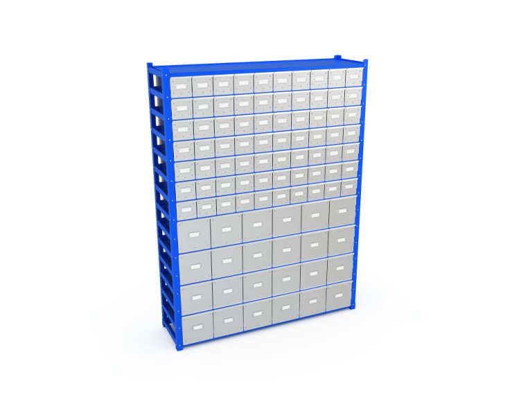 Система хранения с выдвижными ящиками BOXES M 2000.1500.400.M70B24 купить в Калининграде Система хранения с выдвижными ящиками BOXES M 2000.1500.400.M70B24 купить в Калининграде