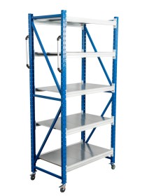 Стеллаж мобильный БиКом СТ-4 250x180x90 5 полок Стеллаж мобильный БиКом СТ-4 250x180x90 5 полок