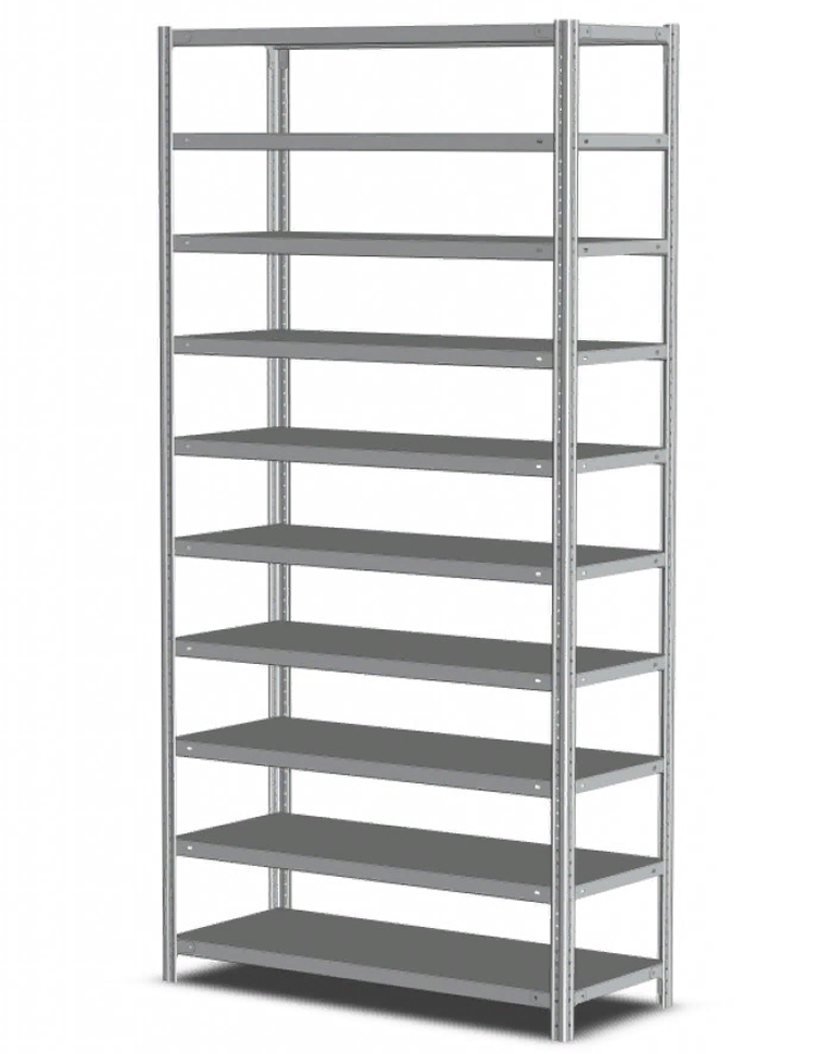 Стеллаж MS Standart 1600х700х500 10 полок купить в Калининграде Стеллаж MS Standart 1600х700х500 10 полок купить в Калининграде