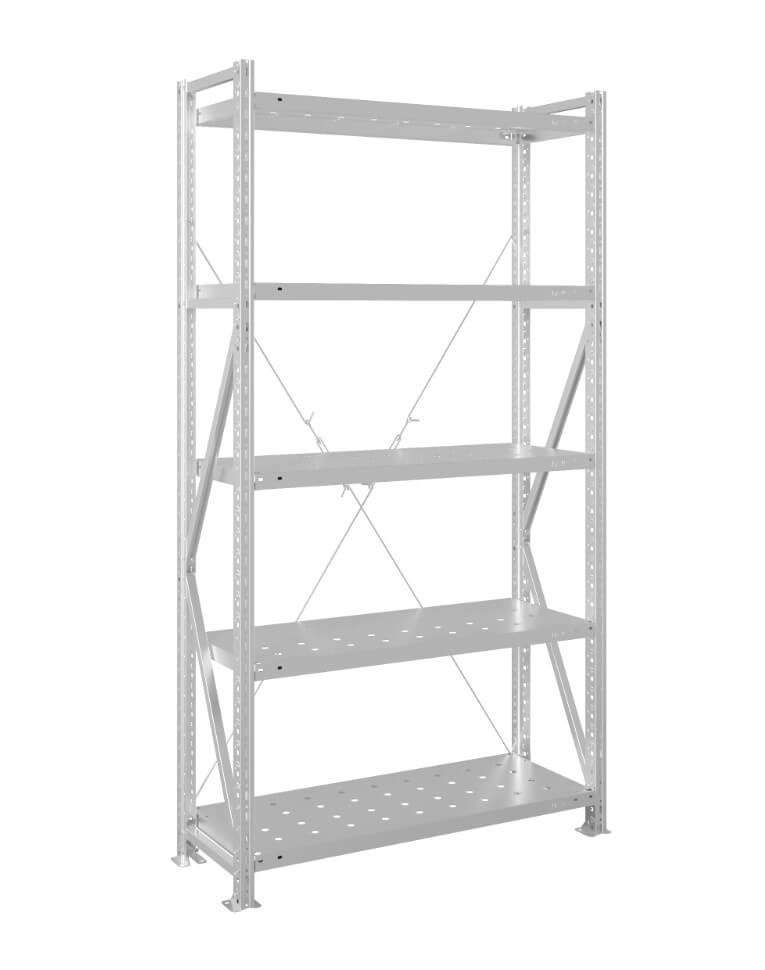 Стеллаж MS U 2000x700x500 5 полок (400 кг, перф) купить в Калининграде