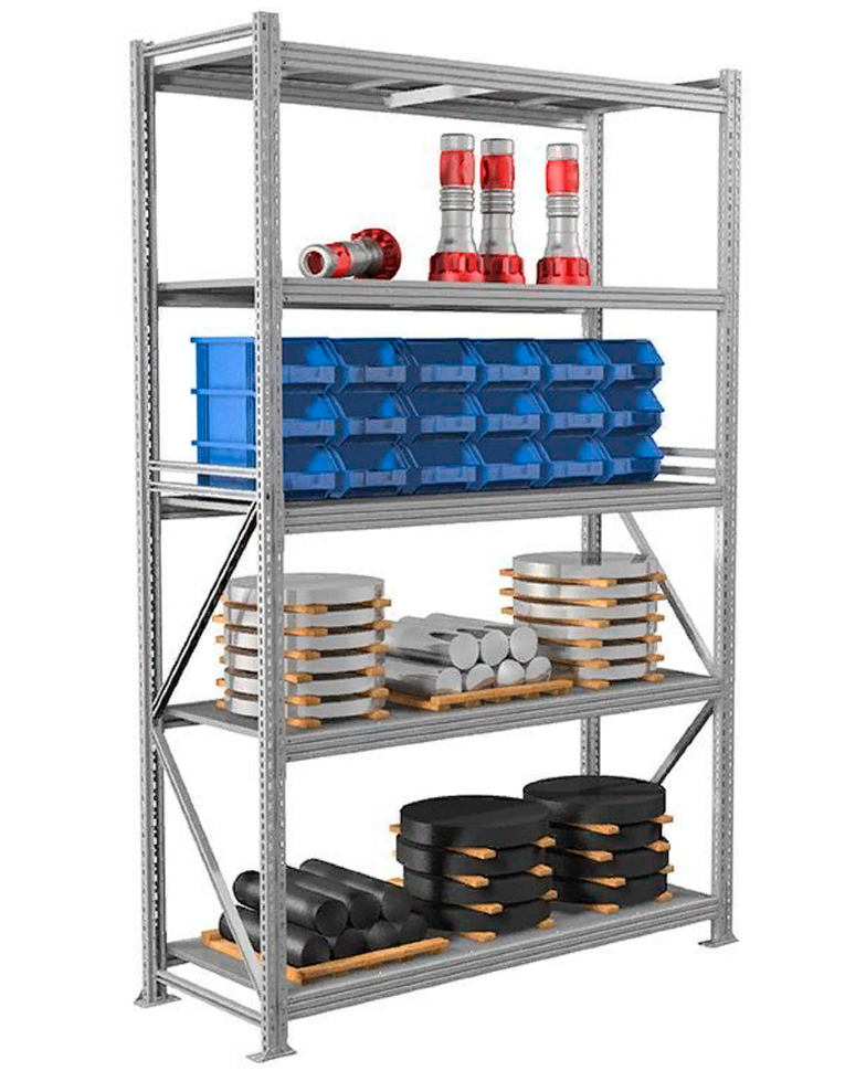 Стеллаж MS Profi 2500х1800х800 5 полок купить в Калининграде