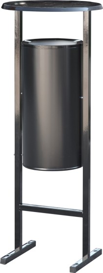 Урна уличная 25 литров черный Урна уличная 25 литров черный