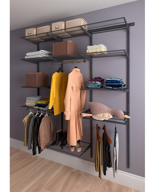 Гардеробная система Практик Home Max G180 графит купить в Калининграде Гардеробная система Практик Home Max G180 графит купить в Калининграде