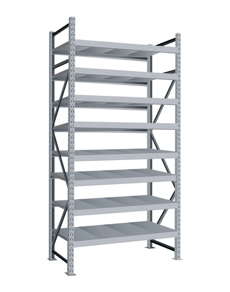 Стеллаж грузовой Диком СТ-051 2500х1200х850 с 8 ярусами, основное фото