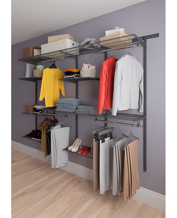 Гардеробная система Практик Home Max G240 графит купить в Калининграде Гардеробная система Практик Home Max G240 графит купить в Калининграде