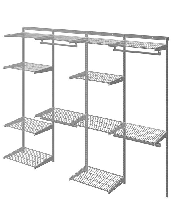 Гардеробная система Практик Home Max G240 графит купить в Калининграде Гардеробная система Практик Home Max G240 графит купить в Калининграде