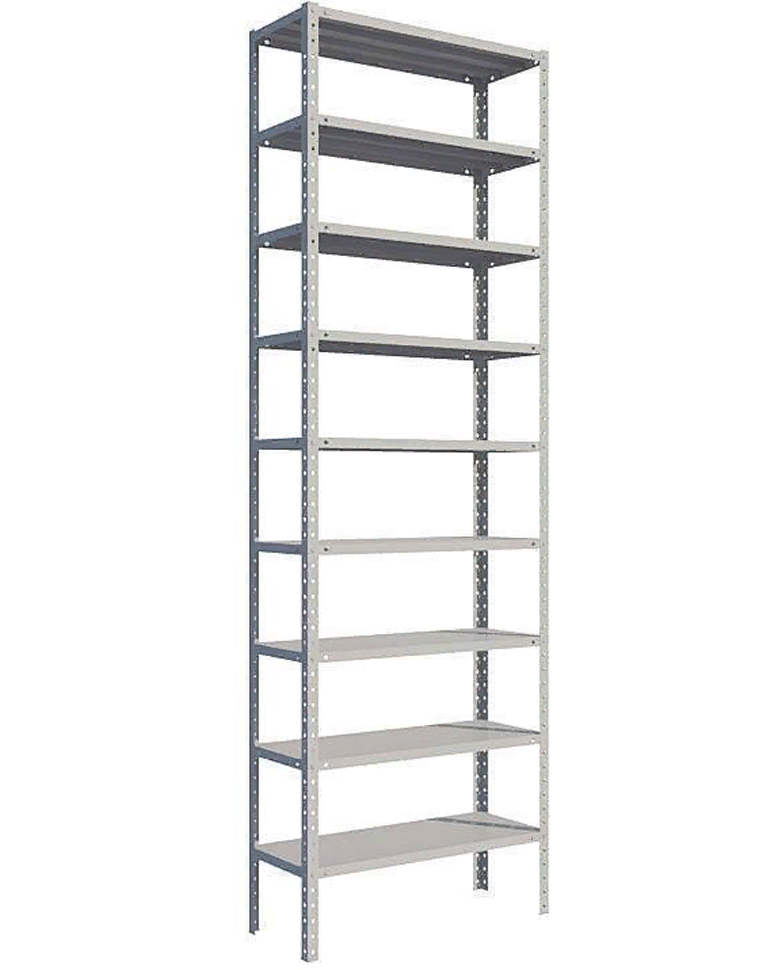 Стеллаж MS Standart 2200х1000х500 9 полок купить в Калининграде