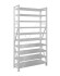Стеллаж MS U 2000x1200x500 10 полок (280 кг, металл) купить в Калининграде