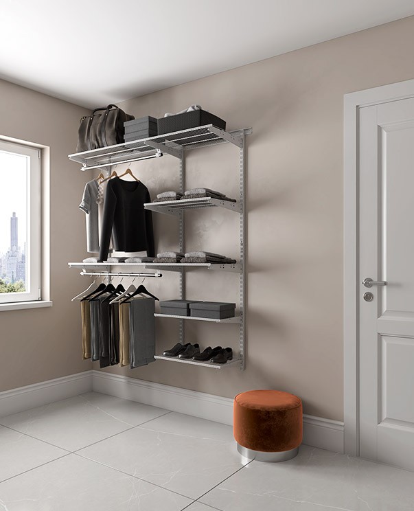 Гардеробная система Практик Home Optima G150 графит купить в Калининграде Гардеробная система Практик Home Optima G150 графит купить в Калининграде