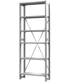 Стеллаж ТСУ 3500x700x600 6 полок (150 кг, металл) Стеллаж ТСУ 3500x700x600 6 полок (150 кг, металл)