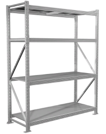 Стеллаж MS Profi 2500х2100х400 4 полки