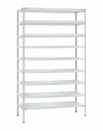 Стеллаж металлический Титан МС-500 2300х1200х500 9 полок