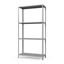 Стеллаж ТС Лайт с перф. полками 2500х700х400 4 полки Стеллаж ТС Лайт с перф. полками 2500х700х400 4 полки