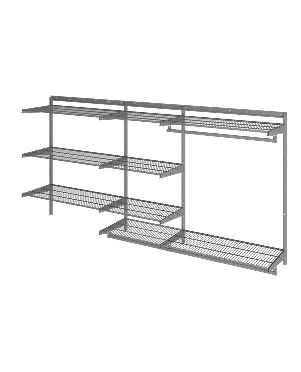 Гардеробная система Практик Home Optima G240 графит купить в Калининграде Гардеробная система Практик Home Optima G240 графит купить в Калининграде