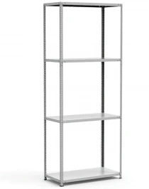 Стеллаж металлический Титан МС-500 2500х1200х500 4 полки