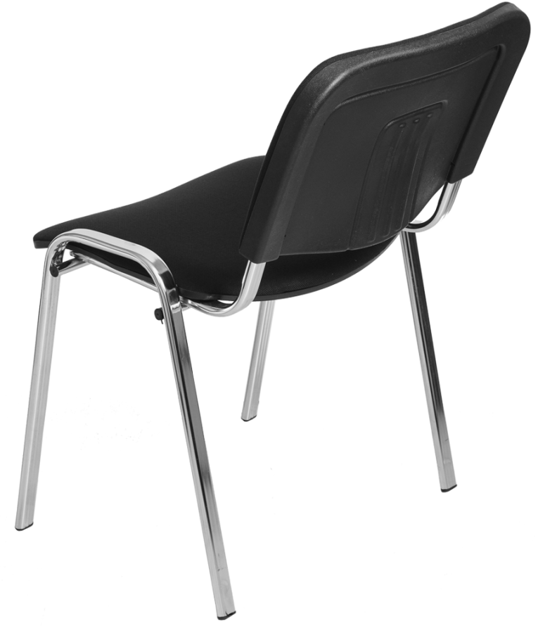 Стул Изо (черная ткань, хром) купить в Калининграде