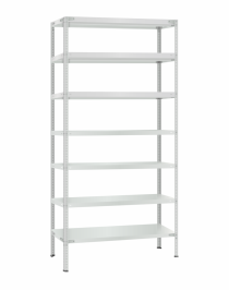 Стеллаж металлический Титан МС-500 2400х1000х500 7 полок Стеллаж металлический Титан МС-500 2400х1000х500 7 полок