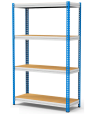 Стеллаж металлический МКФ 3000х1820х500 4 полки Стеллаж металлический МКФ 3000х1820х500 4 полки
