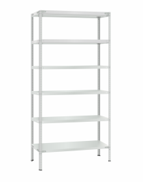 Стеллаж металлический Титан МС-500 2400х1000х600 6 полок Стеллаж металлический Титан МС-500 2400х1000х600 6 полок