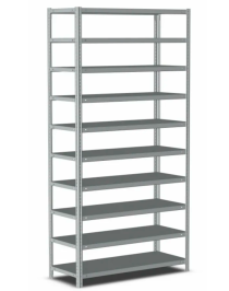 Стеллаж металлический Титан МС-500 2200х1500х600 10 полок