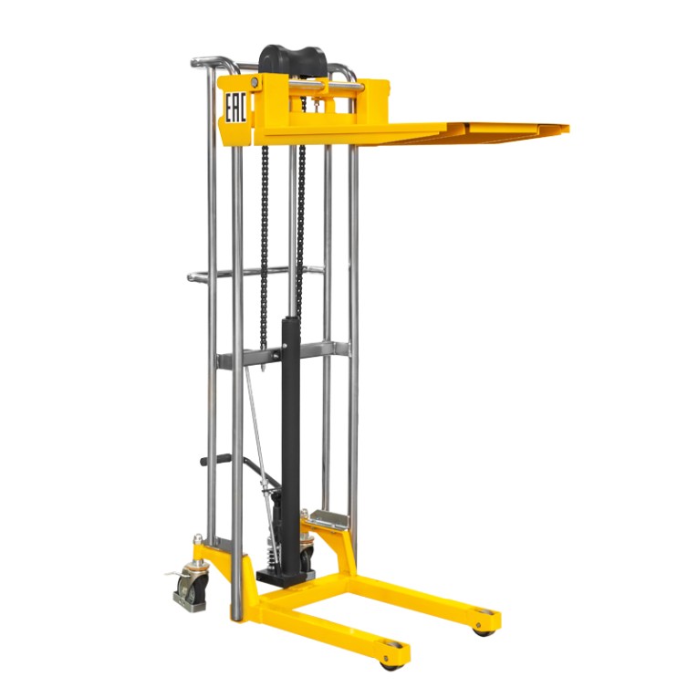 Ручной гидравлический штабелер PJ4150 (400 кг; 1,5 м; с вилами и площадкой) SMARTLIFT (SMART) купить в Калининграде Ручной гидравлический штабелер PJ4150 (400 кг; 1,5 м; с вилами и площадкой) SMARTLIFT (SMART) купить в Калининграде