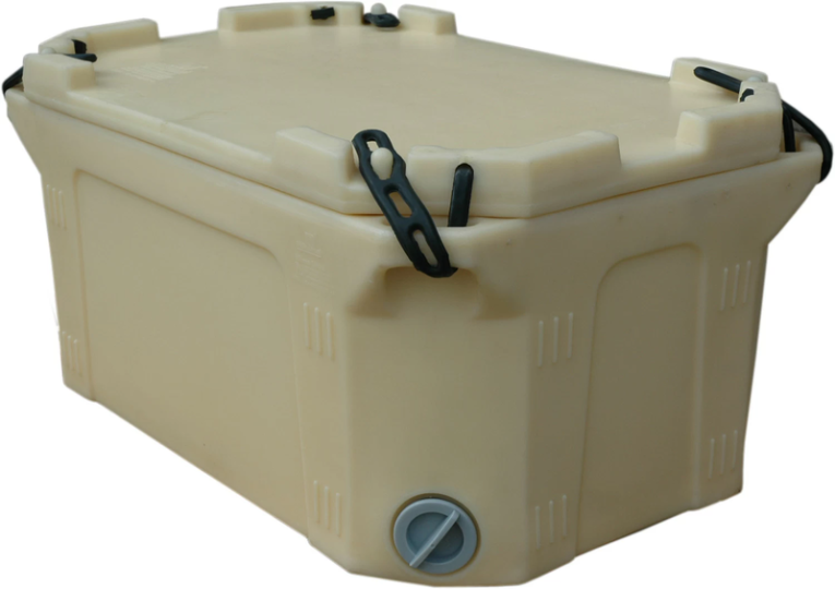 Контейнер 790х490х400 мм бежевый с крышкой купить в Калининграде Контейнер 790х490х400 мм бежевый с крышкой купить в Калининграде