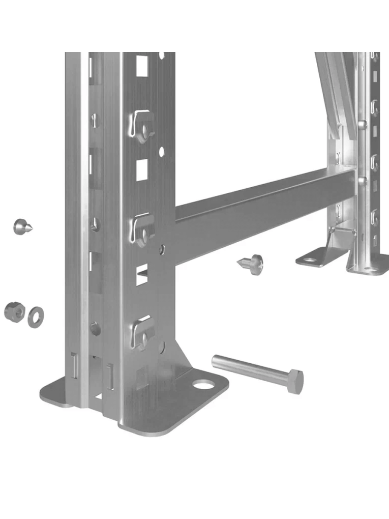 Стеллаж MS U 3000x700x800 5 полок (200 кг, перф) купить в Калининграде