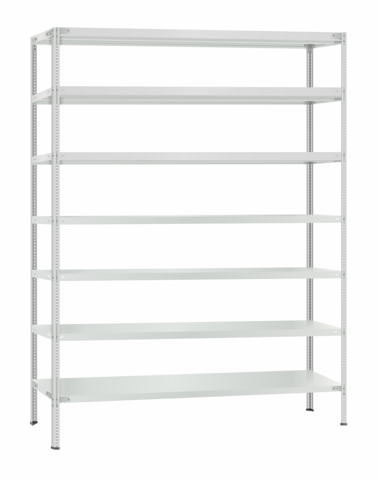 Стеллаж металлический Титан МС-500 3000х1500х500 7 полок купить в Калининграде Стеллаж металлический Титан МС-500 3000х1500х500 7 полок купить в Калининграде