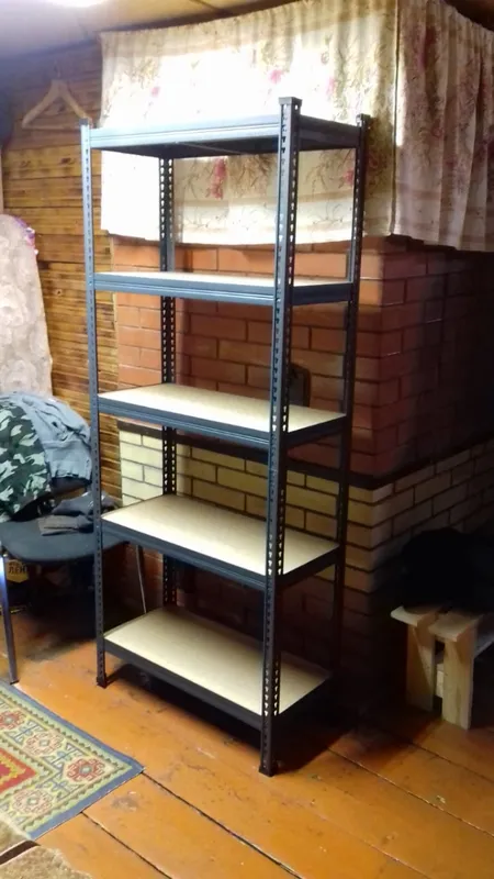 Стеллаж быстросборный ЛОФТ (SBL) 180х90х45 5 полок купить в Калининграде Стеллаж быстросборный ЛОФТ (SBL) 180х90х45 5 полок купить в Калининграде