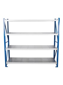 Стеллаж стационарный БиКом СТ-4 300x120x80 4 полки Стеллаж стационарный БиКом СТ-4 300x120x80 4 полки