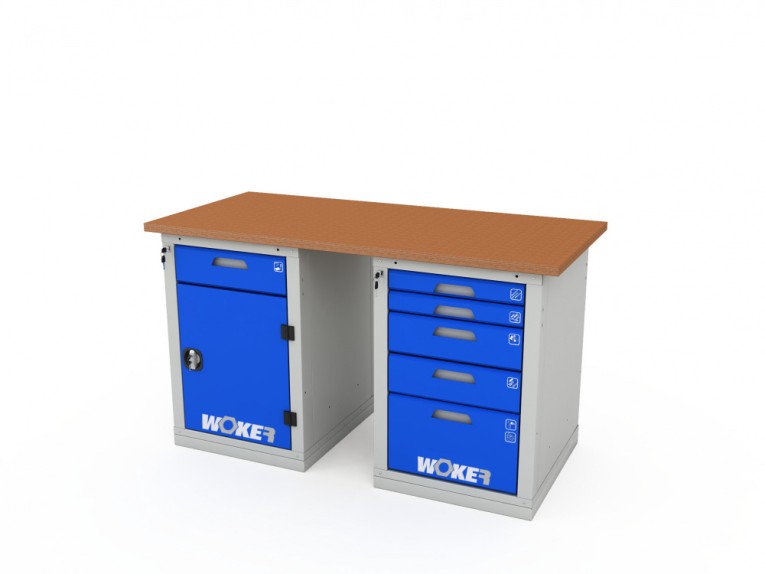 Верстак двухтумбовый WOKER PRO 2205.1500 купить в Калининграде Верстак двухтумбовый WOKER PRO 2205.1500 купить в Калининграде