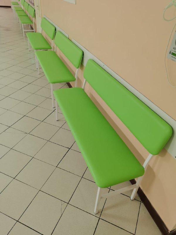 Банкетка терапевтическая МД БС (Салатовый) купить в Калининграде Банкетка терапевтическая МД БС (Салатовый) купить в Калининграде